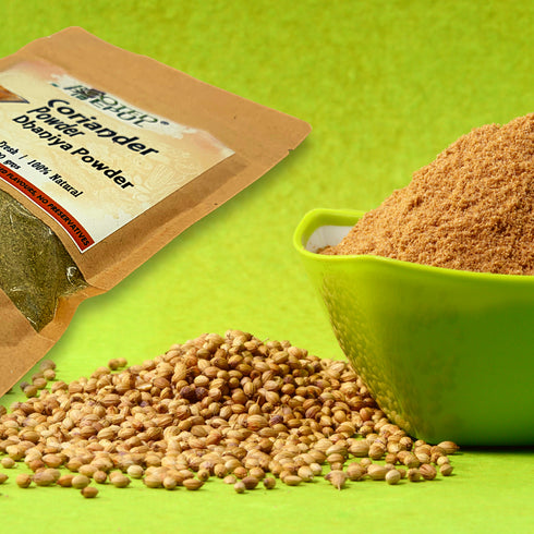 Rooted Peepul Coriander Powder | Dhaniya Powder